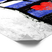 Leder Pride Faust Poster (Ecke)