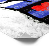 Leder Pride Faust Poster (Ecke)