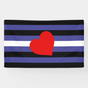 Leder-Pride-Flagge Banner