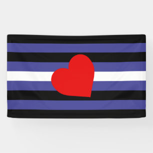Leder-Pride-Flagge Banner
