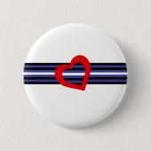 Leder-Pride-Flagge Button (Vorderseite)