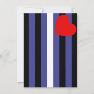 Leder-Pride-Flagge Feiertagskarte