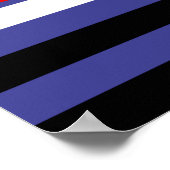 Leder-Pride-Flagge Poster (Ecke)