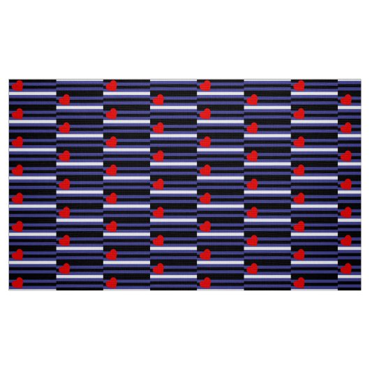 Leder-Pride-Flagge Stoff (Fat Quarter (45,7 x 55,9 cm))