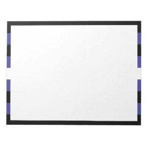 Leder-Pride-Flagge und Herz Notizblock