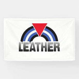 Leder Queer Stolz Banner