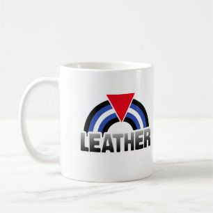 Leder Queer Stolz Kaffeetasse