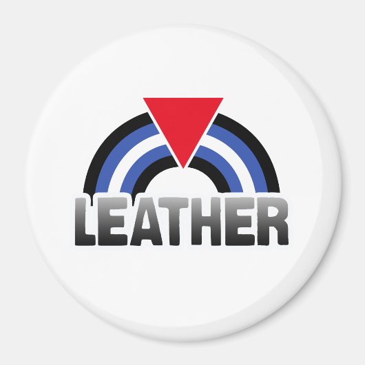 Leder Queer Stolz Magnet (Vorne)