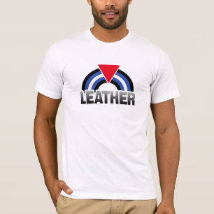 Leder Queer Stolz T-Shirt