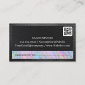 Leder | Regenbogenflüssig Terminkarte (Rückseite)