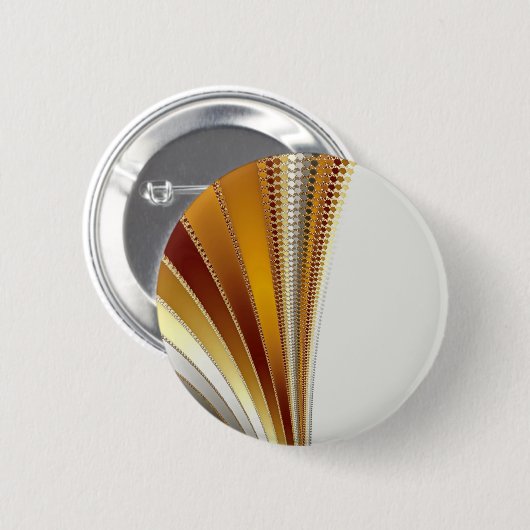 Leder - Schaltfläche Fraktal Button (Vorne & Hinten)