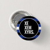 Leder Stolz Button (Vorne & Hinten)