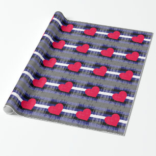 LEDER-STOLZ-DESIGNED MIT ABSICHTLICHEN GEBRAUCHSSP GESCHENKPAPIER