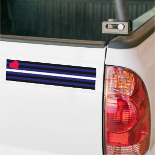 LEDER-STOLZ-FLAGGE-BALKEN AUTOAUFKLEBER
