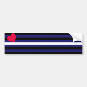 LEDER-STOLZ-FLAGGENSTANGE AUTOAUFKLEBER