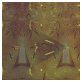 Leder und Goldstickerei Stoff