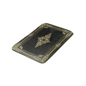 Leder-verklemmtes Schmutz-Buch Badematte (Schrägansicht)