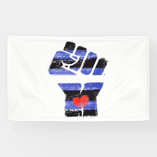 LEDER WIDERSTEHT DER FAUST BANNER (Horizontal)