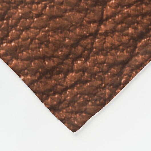 Lederbekleidung Fleecedecke (Ecke)