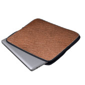 Lederbekleidung Laptopschutzhülle (Vorne Knopf)