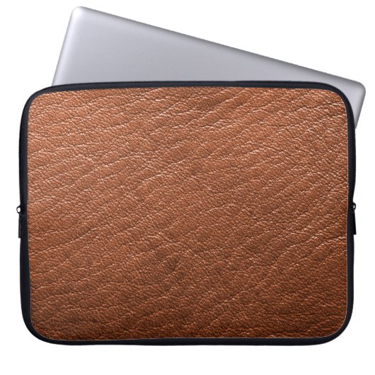 Lederbekleidung Laptopschutzhülle (Vorderseite)