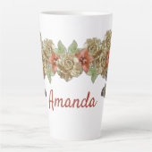 LederBlume Milchtasse (Vorderseite)