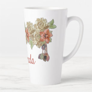 Lederblumen Milchtasse