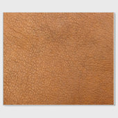 Lederbraun nah geschenkpapier (Flach)