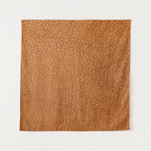 Lederbraun nah wandteppich (Vorderseite (Horizontal))