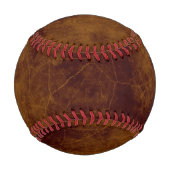 Lederbraun, rustikal baseball (Rückseite)