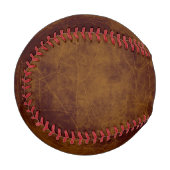 Lederbraun, rustikal baseball (Vorderseite Links)