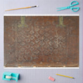 Lederbuch-Decoupage Seidenpapier (Basteln)