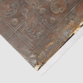 Lederbuch-Decoupage Seidenpapier (Ausschnitt)