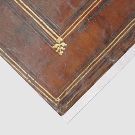 Lederbuch-Decoupage Seidenpapier (Ausschnitt)