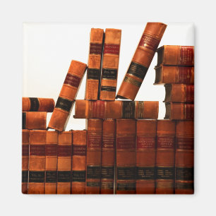 Lederbücher Magnet
