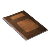 Lederdekoration Notizblock (Rechte Seite)