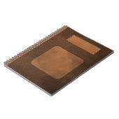 Lederdekoration Notizblock (Linke Seite)