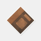 Lederdekoration Serviette (Ecke)