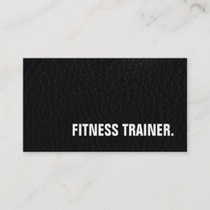 Ledereffekt Einzigartiger Spezialtrainer für graue Visitenkarte