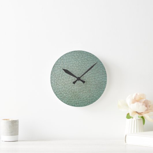 LederFaced 6 Runde Wanduhr (Zuhause)