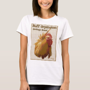Lederfarbener Orpington Hahn T-Shirt