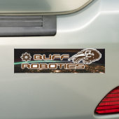 Lederfarbener Robotik-Autoaufkleber Autoaufkleber (Auf Auto)