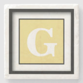 Lederformleder, monochromatisch steinuntersetzer (Vorderseite)