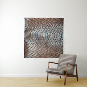 Lederhaut, texturierter Hintergrund Wandteppich (Beispiel (Horizontal))