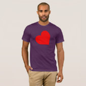 LEDERHERZSYMBOL T-Shirt (Vorne ganz)