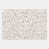 Lederhochzeit von Ledercreme-Imitaten Geschenkpapier Set (Vorderseite 3)