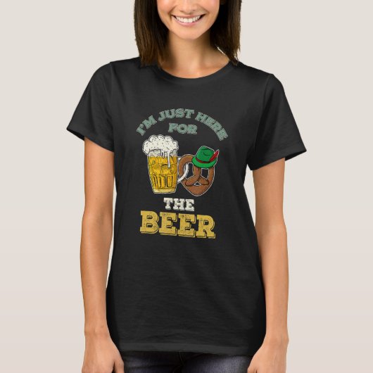 Lederhosen Dirndl Beer Beer Mug Volksfest Bavaria T-Shirt (Vorderseite)