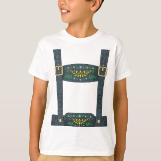 Lederhosen Oktoberfest Deutsches Festival Kostüm T-Shirt