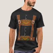 Lederhosen Oktoberfest Halloween T-Shirt (Vorderseite)