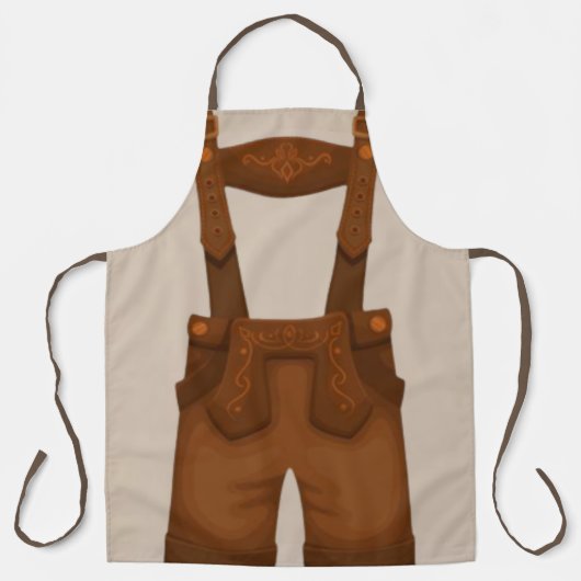 Lederhosen Schürze (Vorderseite)